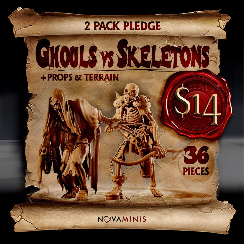 Ghouls vs Skeletons's Cover