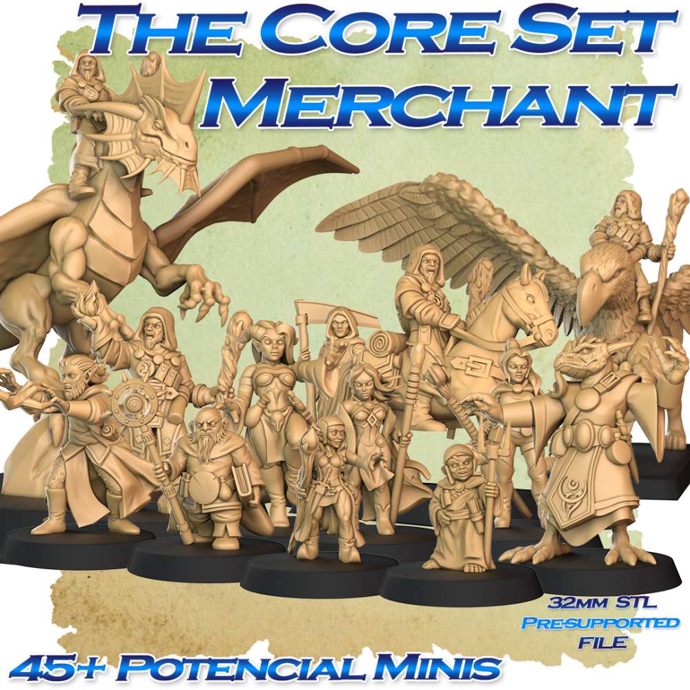THE CORE SET - MERCHANT's Cover