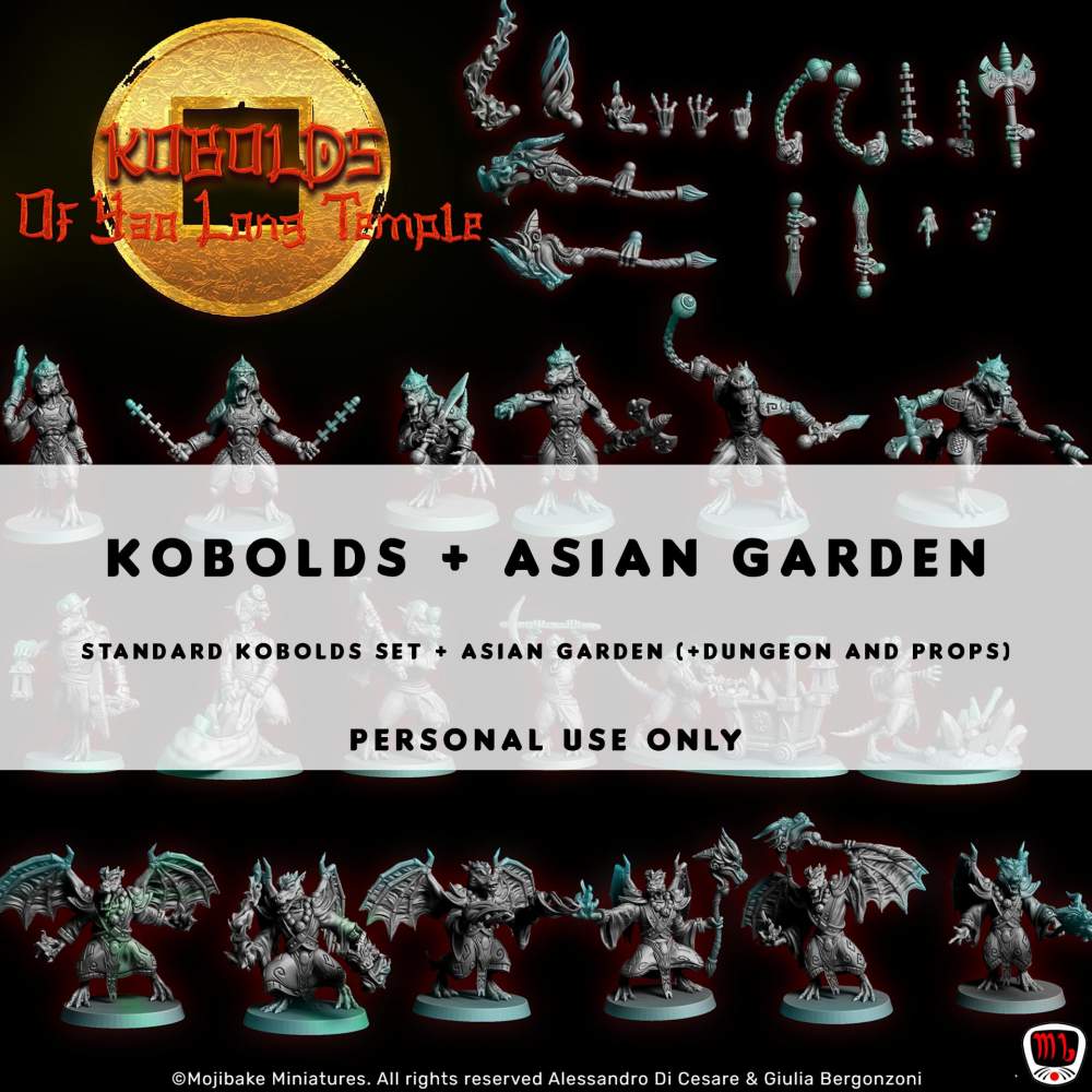 Kobolds & Asian Garden (+ Dungeon)'s Cover