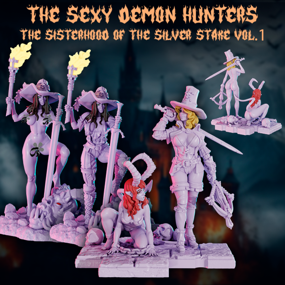 The sexy demon hunters: Sisterhood of the Silver Stake vol.1· Non-commercial's Cover