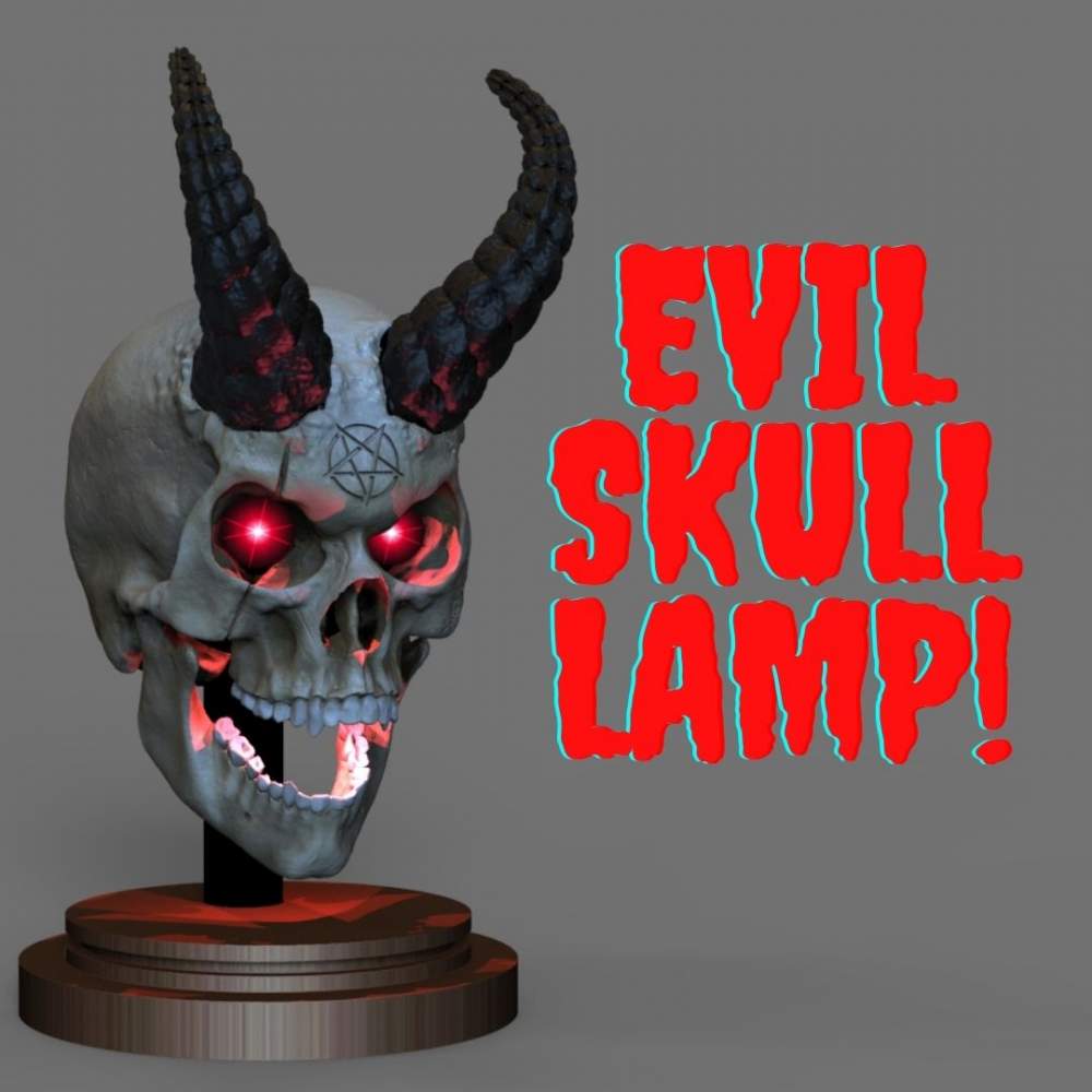 EVIL SKULL LAMP (ALL IN)- Personal Use 's Cover
