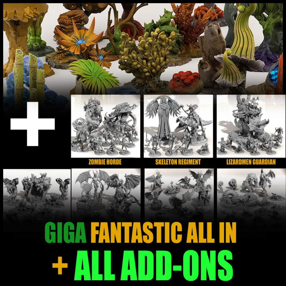 GIGA FANTASTIC ALL IN + ALL ADD-ONS's Cover
