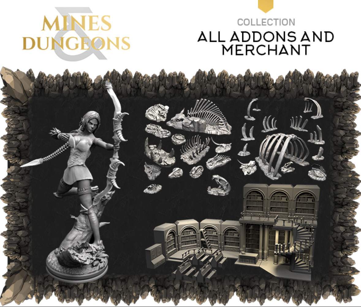 Dungeons & Mines Pack & Addons's Cover