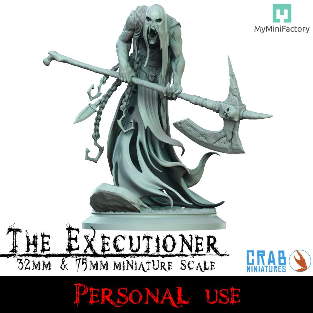 Executioner 32mmPhysical Printing + STLs's Cover