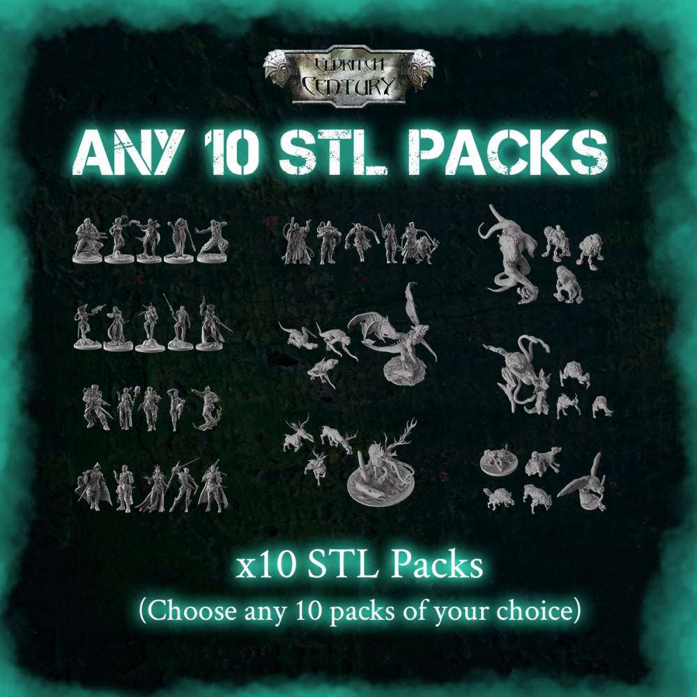 Any 10 STL packs's Cover