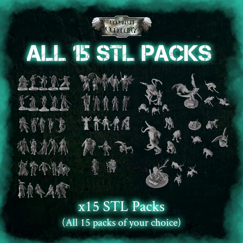 All 15 STL packs's Cover