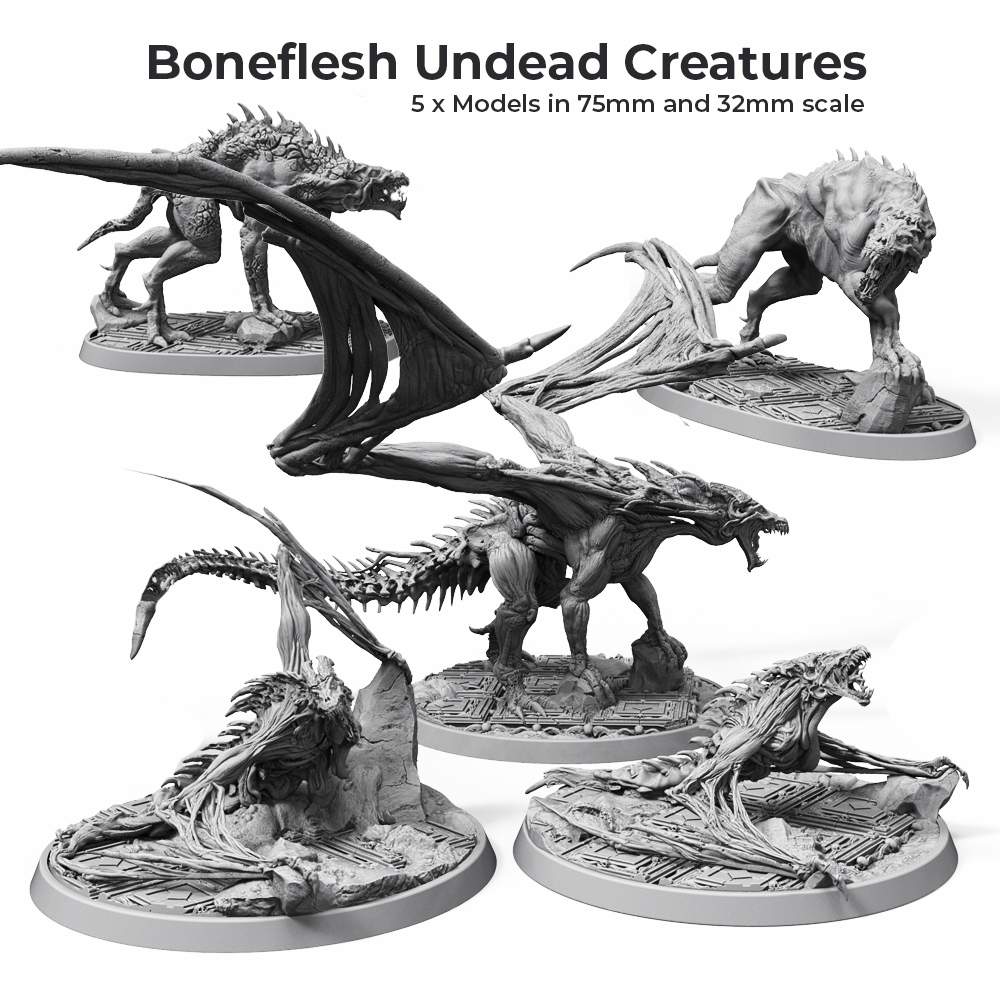 Boneflesh Undead Creatures's Cover