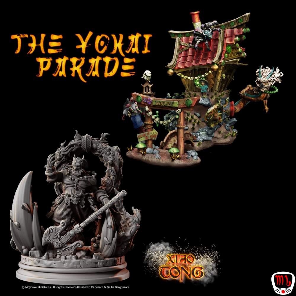 The Yokai Parade + Xiao Tong Oni Demon's Cover
