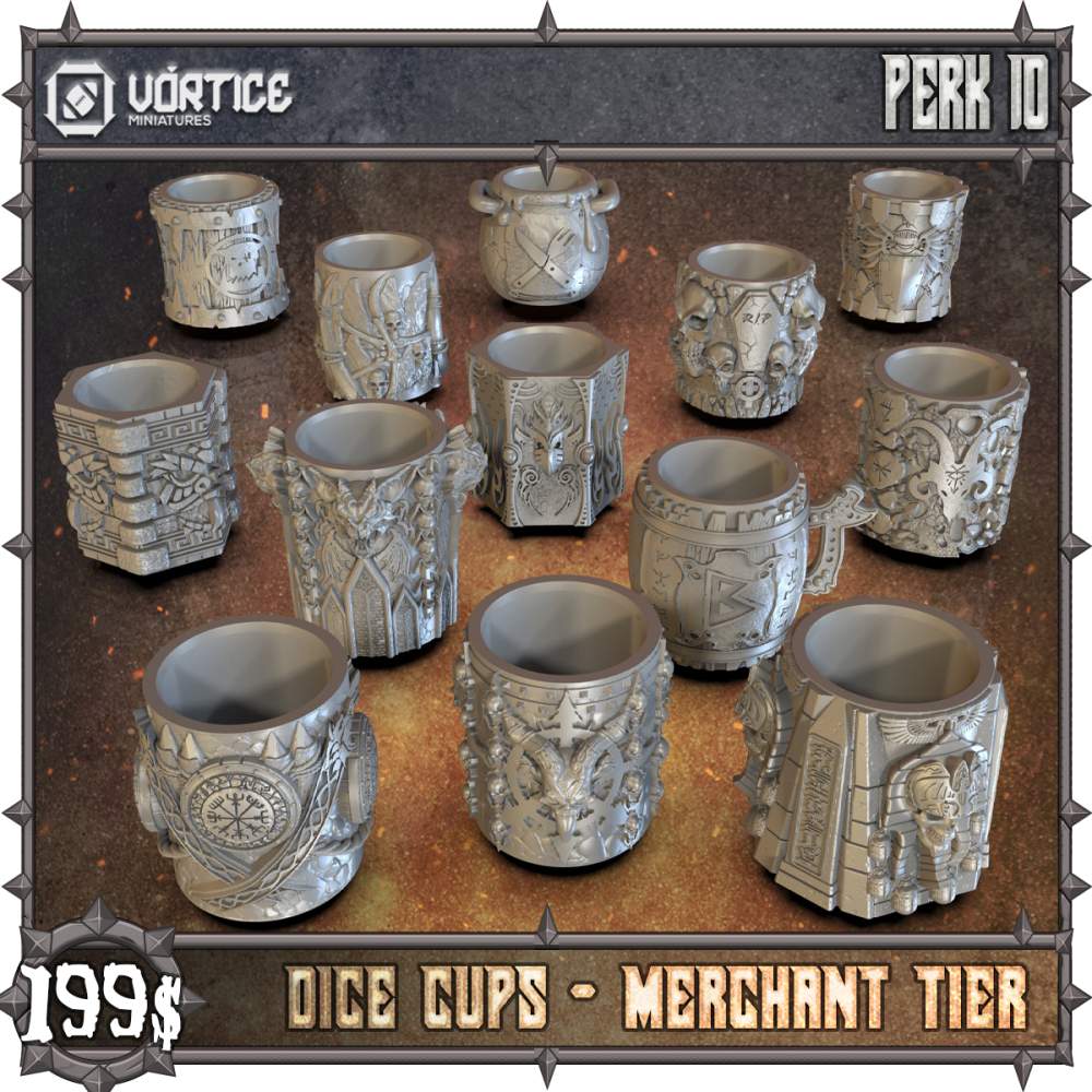 PERK 10 - DICE CUPS - MERCHANT TIER's Cover