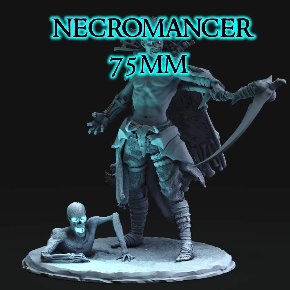 75mm Necromancer-Painters and collectors 's Cover