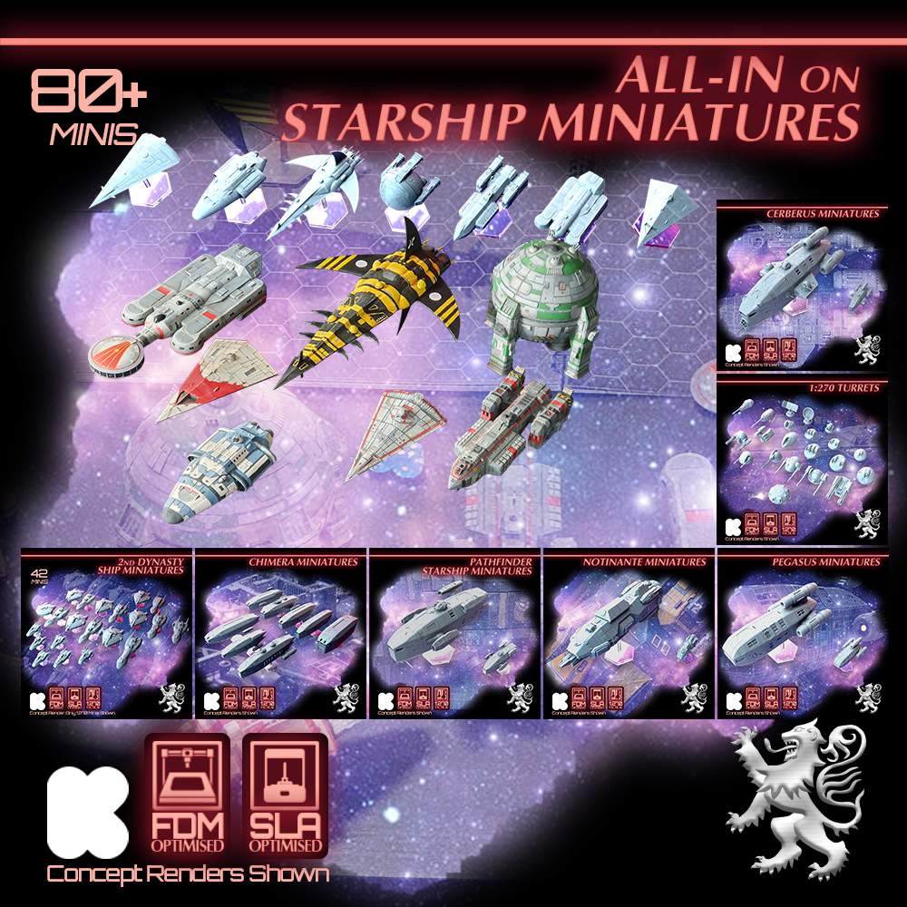 All-In on Starship Miniatures's Cover