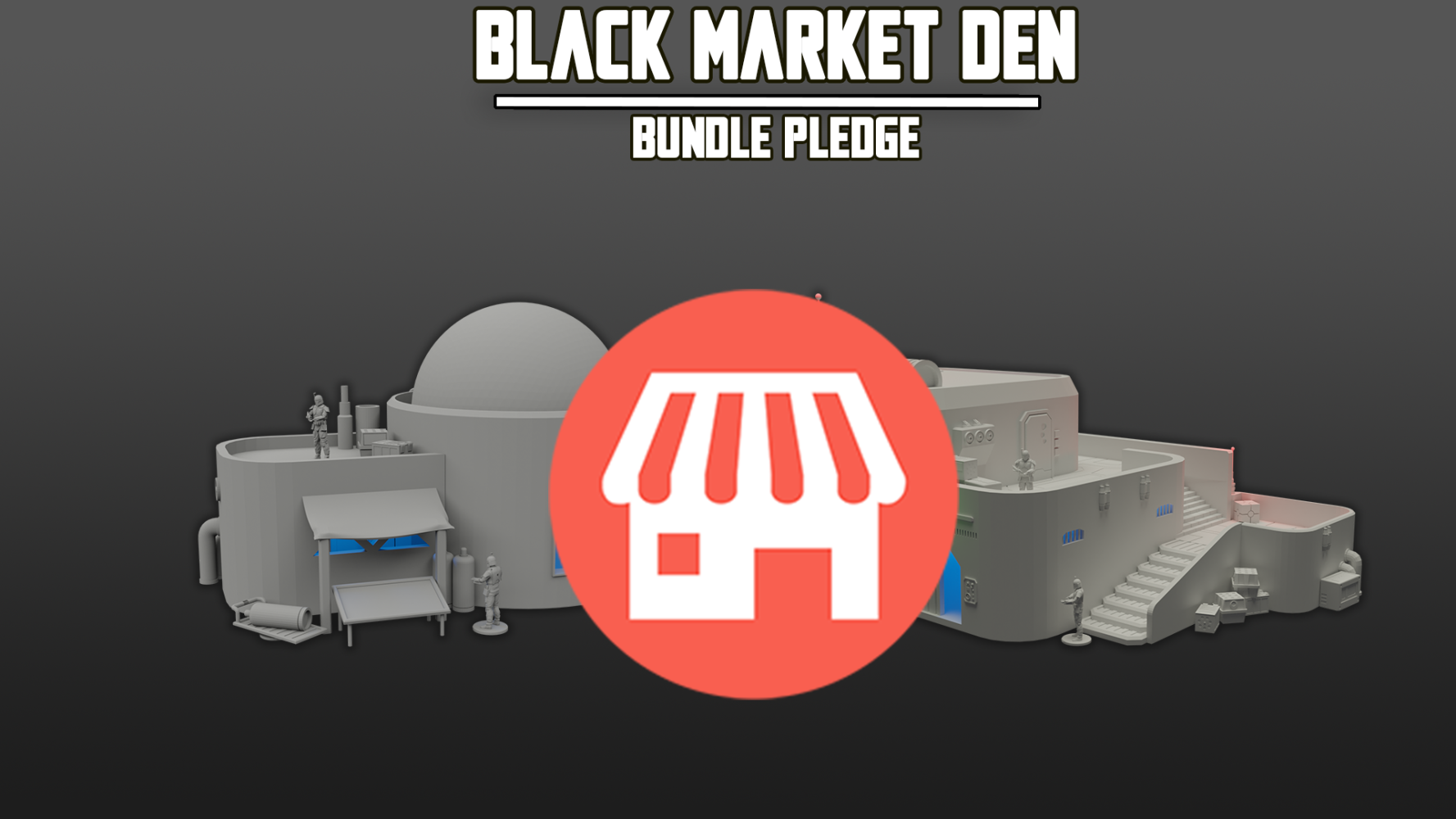 Black Market Den + Trading Post Commercial's Cover