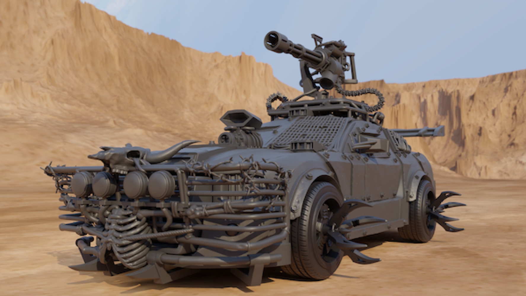 Wasteland Warlord Car - Single Model's Cover