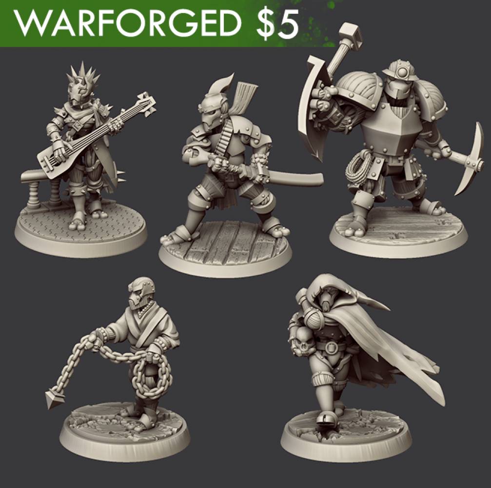 Warforged Add-On's Cover