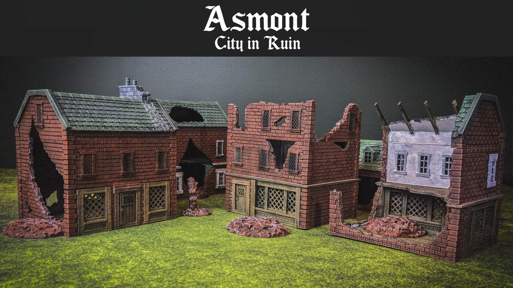 Asmont City in Ruins - Merchant's Cover