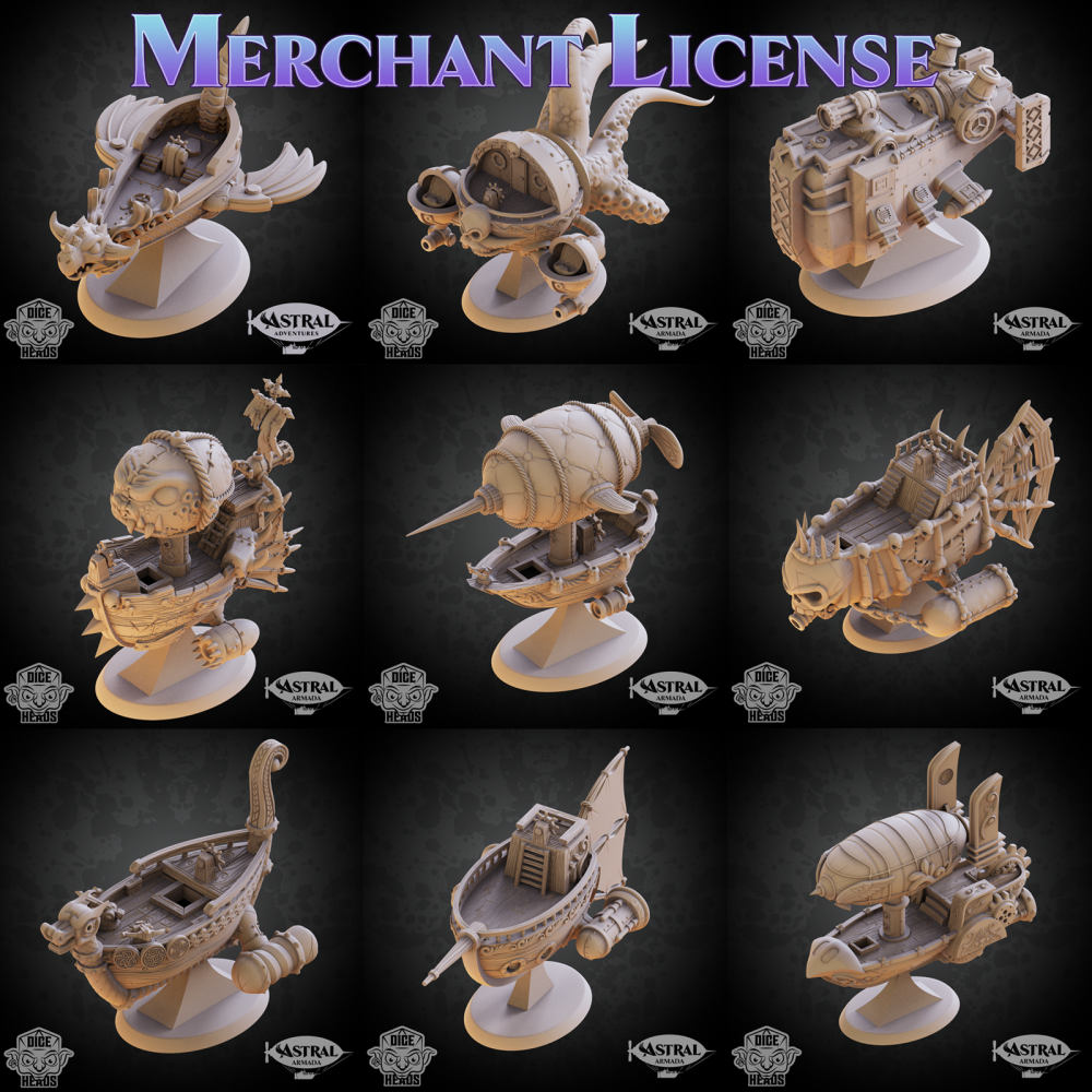 Merchant Nebula Skiffs Bundle's Cover