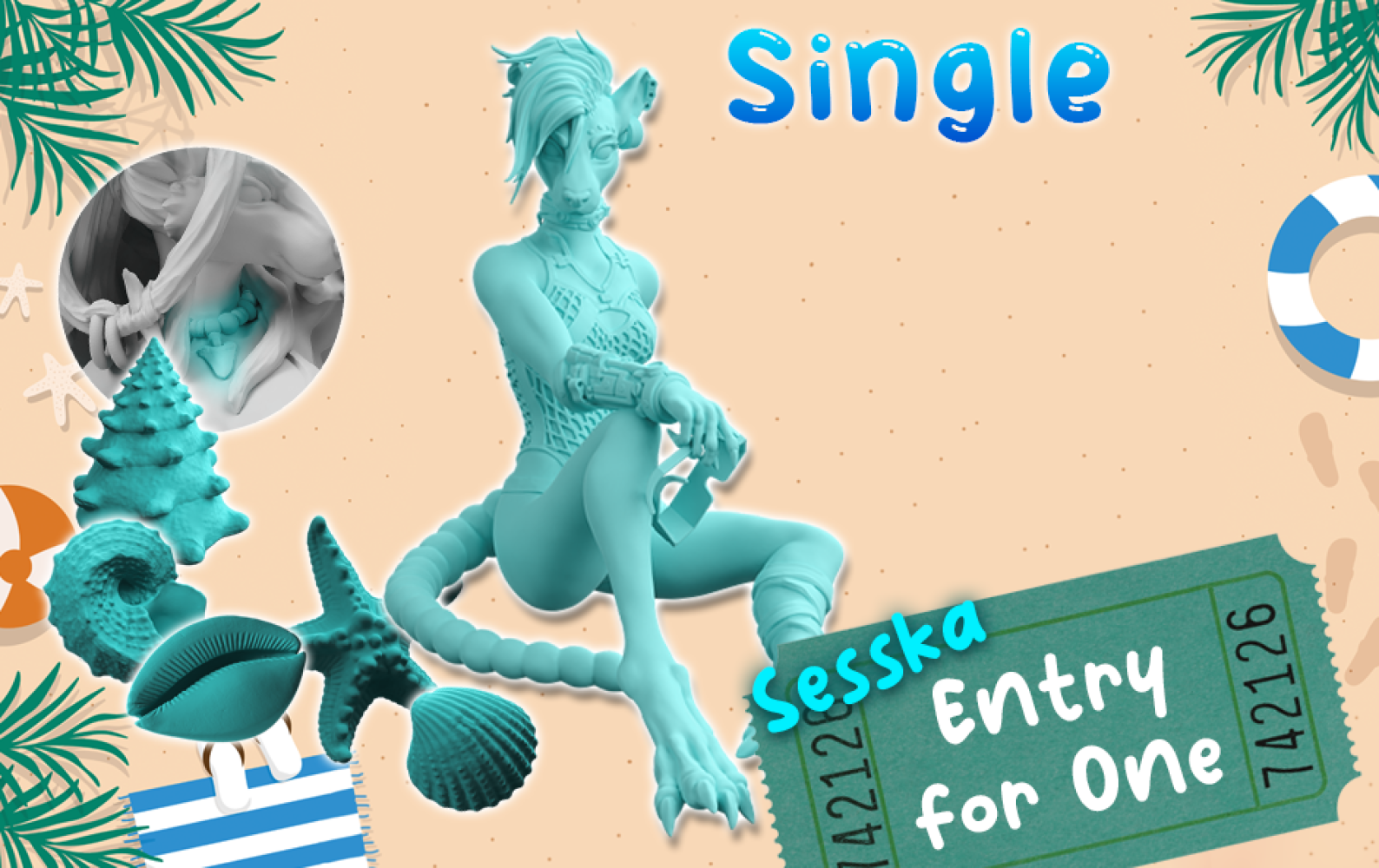 ENTRY FOR ONE: Single Model Sesska's Cover