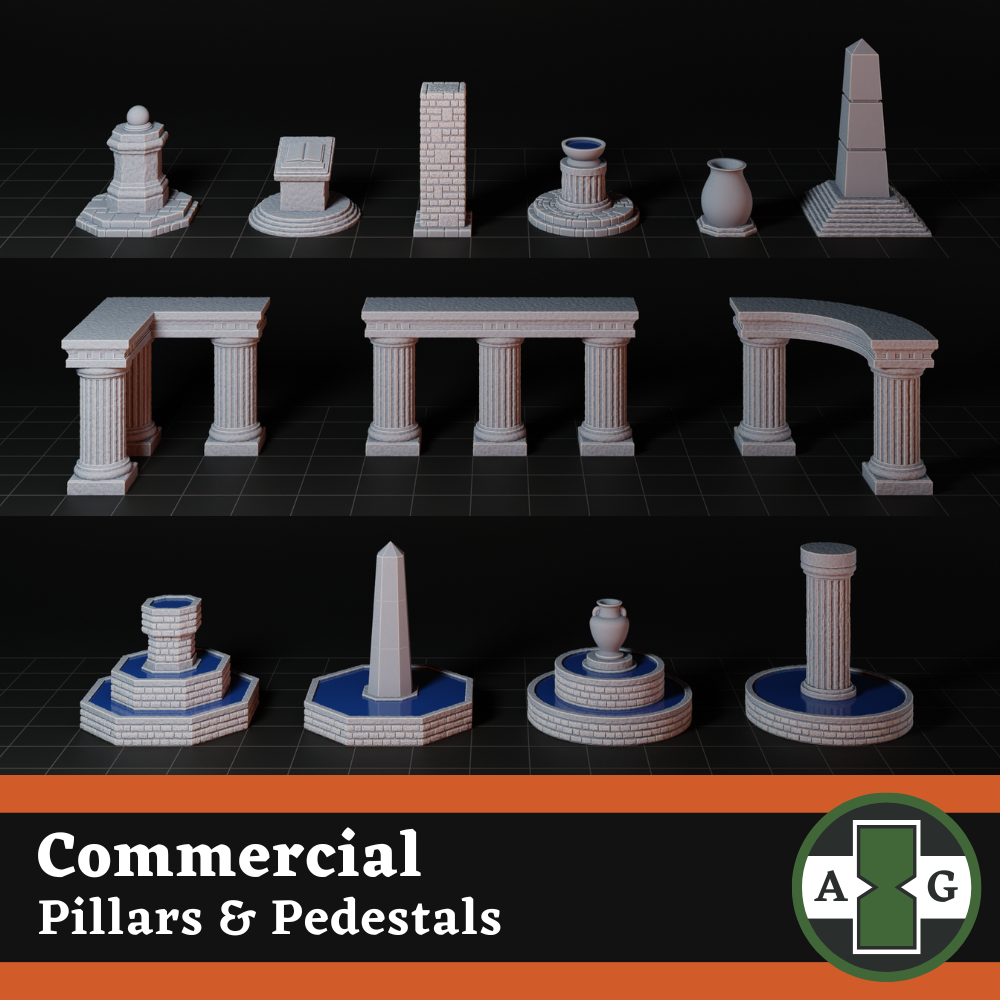 Commercial: Pillars & Pedestals's Cover