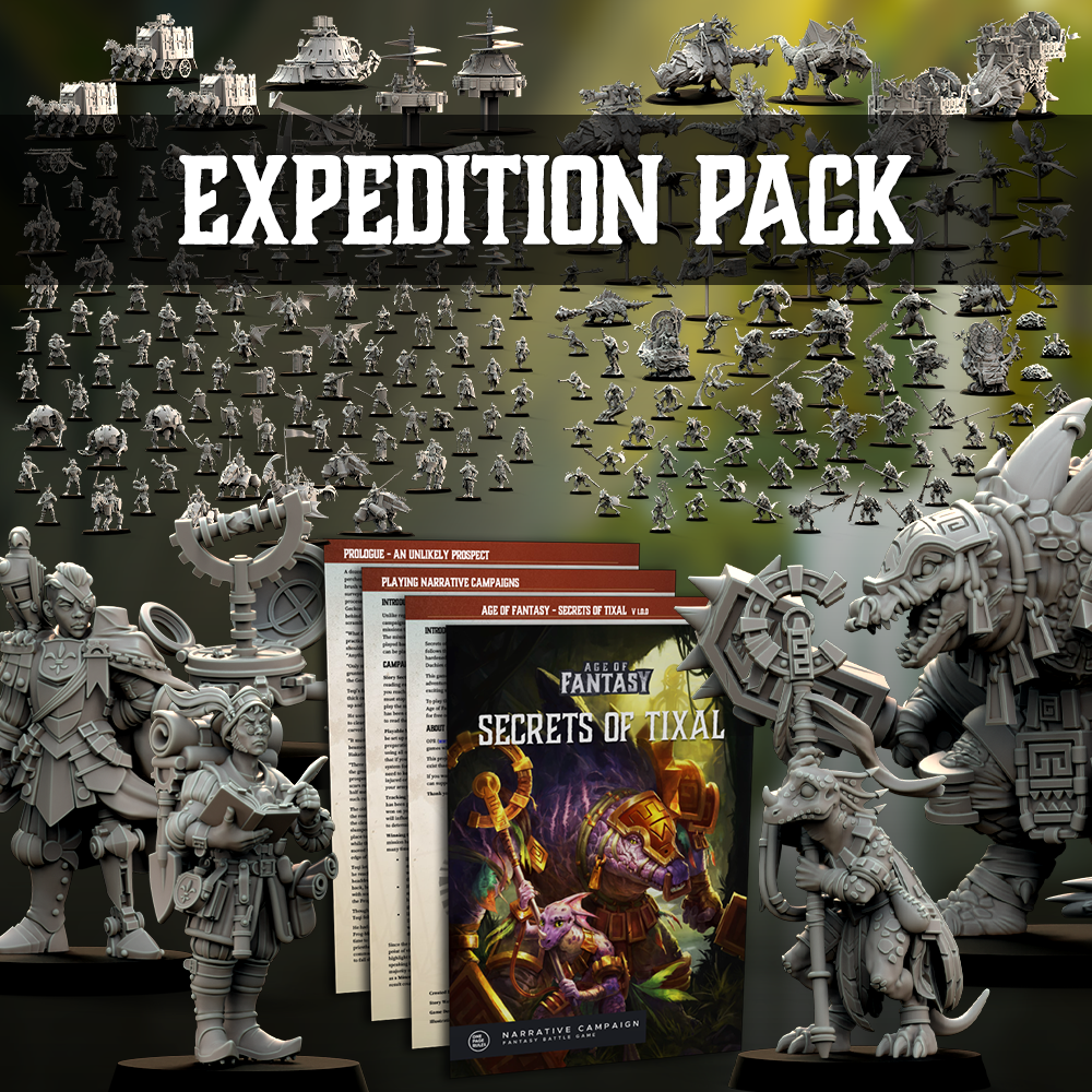 Tier 3: Tixal Expedition Pack's Cover
