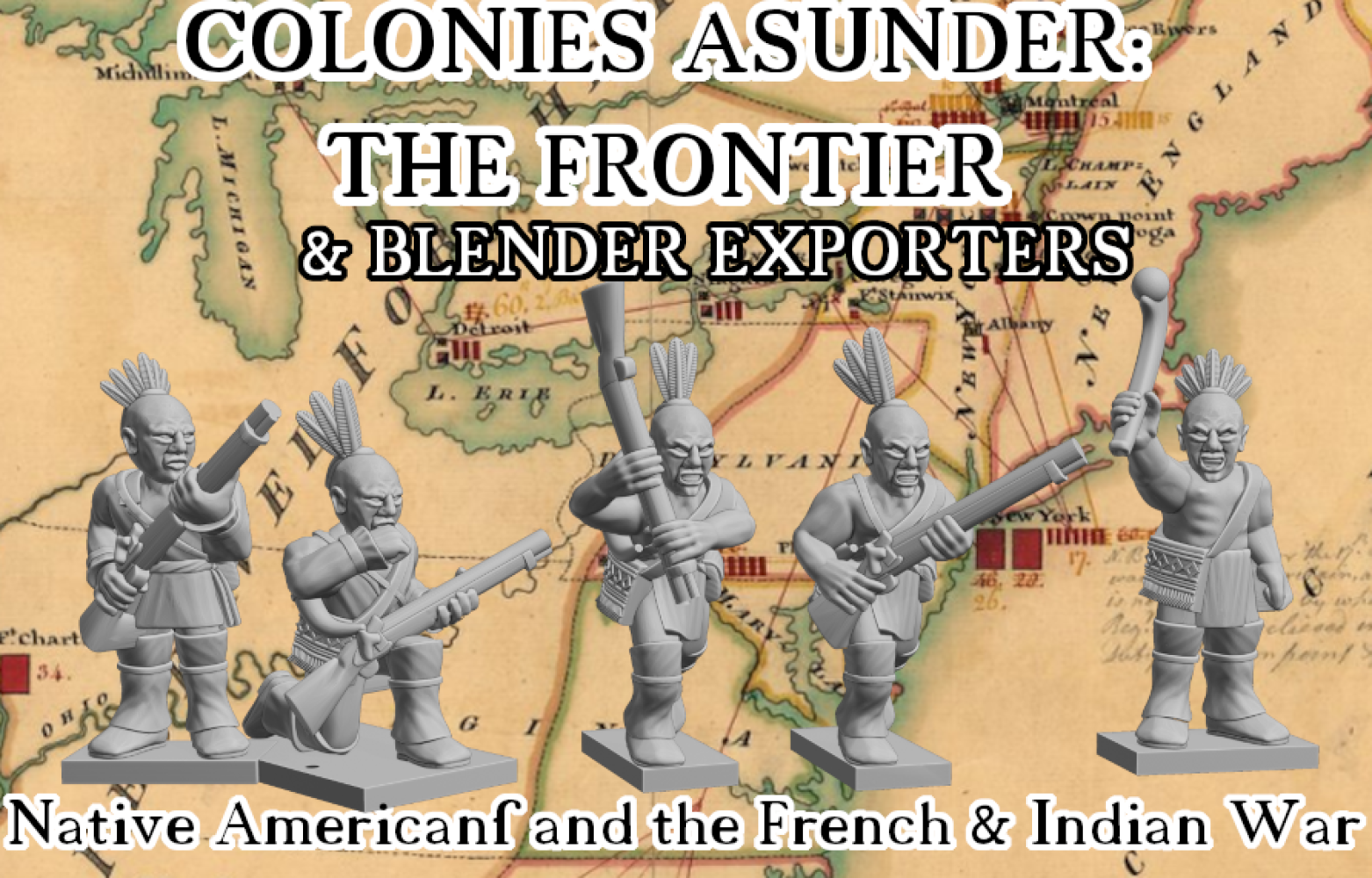 Colonies Asunder: Frontier STLs & Blender File's Cover