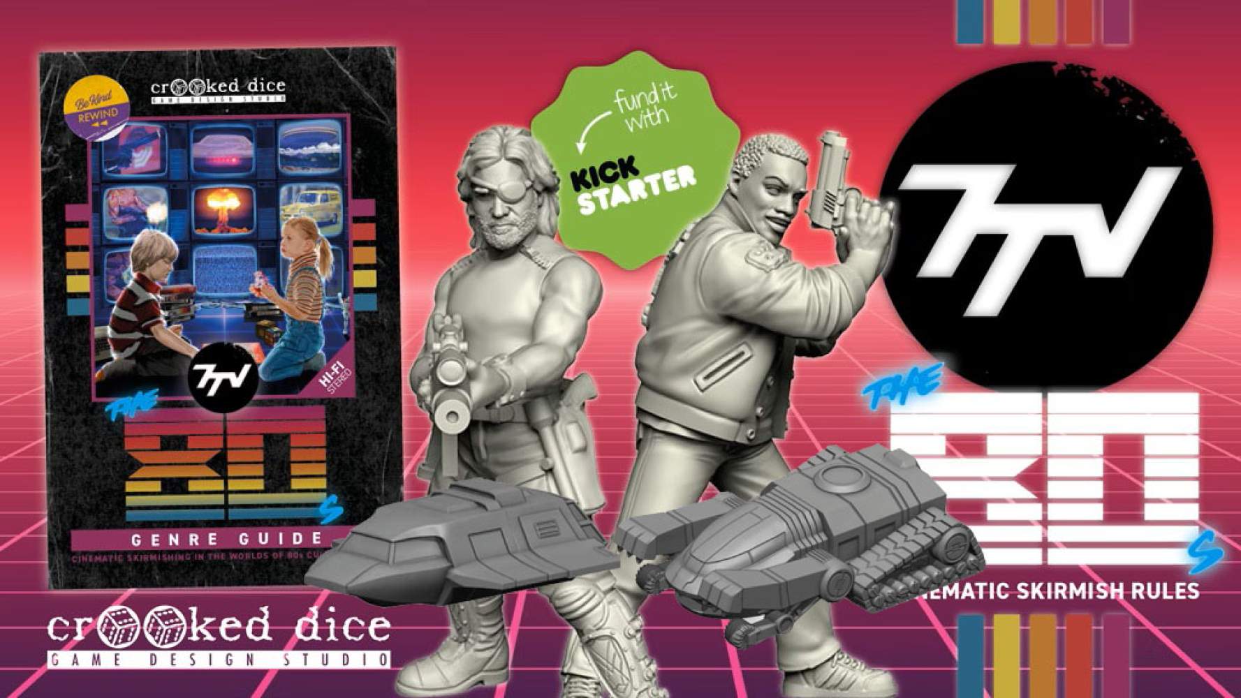 7TV 80's Digital Rewards + Digital Shuttlecraft & Beastmen Battletank's Cover