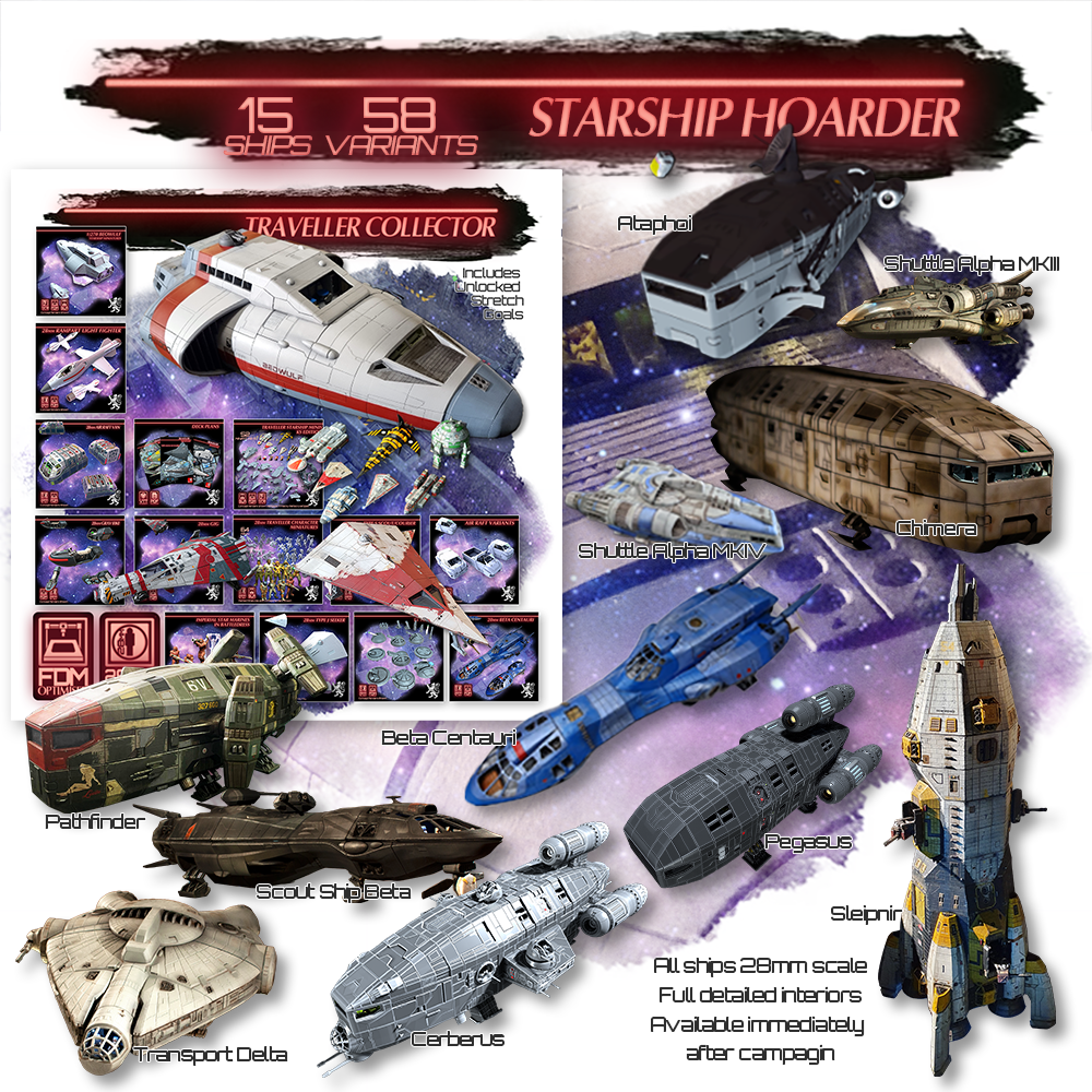 Starship Hoarder's Cover