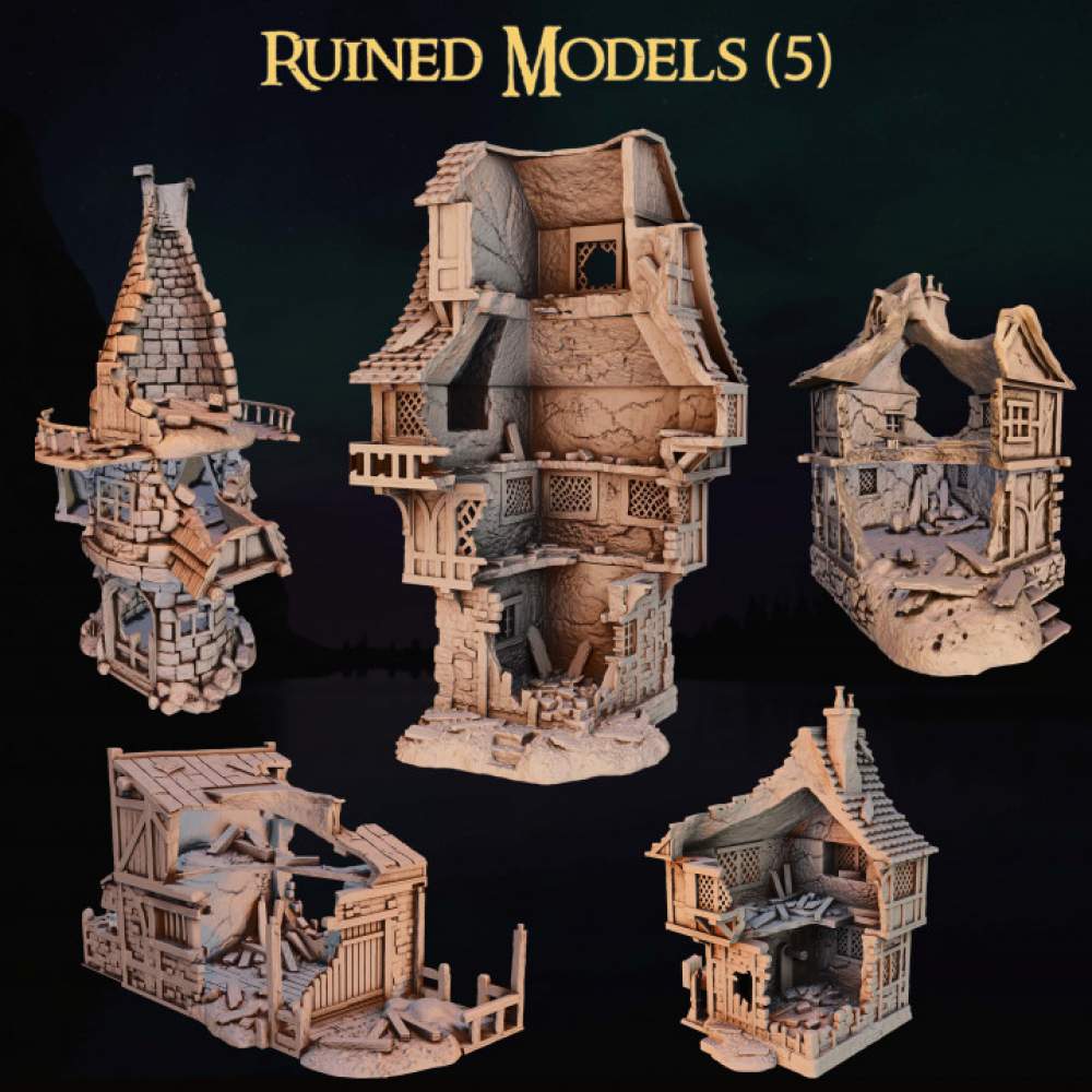 Addon - Medieval Ruined Buildings's Cover