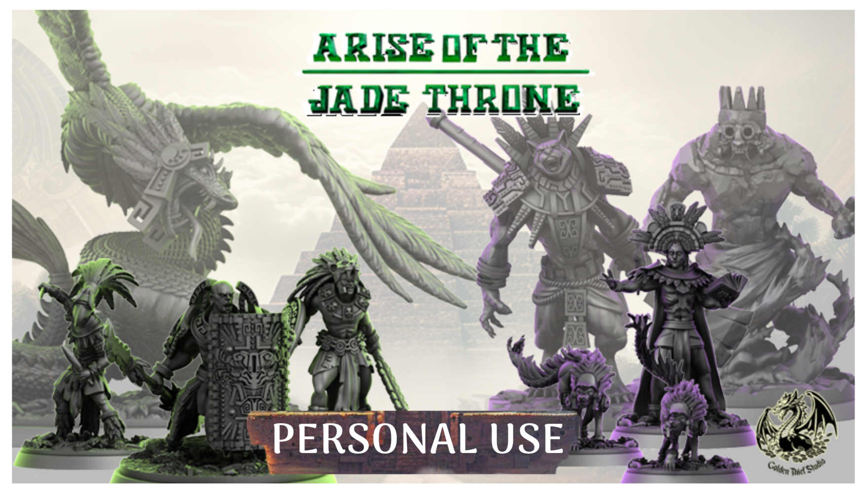 Arise of The Jade Throne (Painting Handle Included!!!) 's Cover