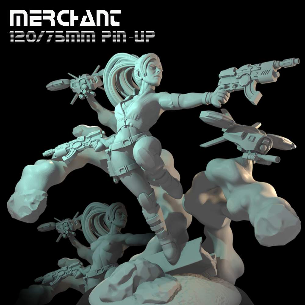 THE FIGURINES - MERCHANT's Cover