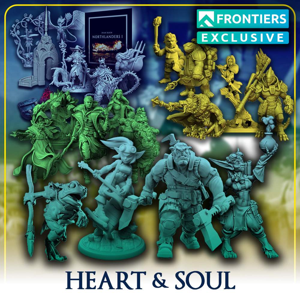 Heart and Soul Tier (Package and Add-Ons 1+2) plus all FronTier Exclusive Content's Cover