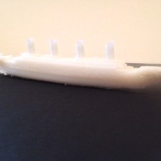 Picture of print of Titanic Model