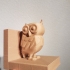 Owl Bookend print image