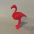 Pink Flamingo print image
