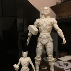 Picture of print of Thor-Marvel Superhero