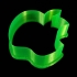 Apple Logo Cookie Cutter image