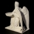 Baptismal Angel kneeling at The Thorvaldsen Museum, Copenhagen image