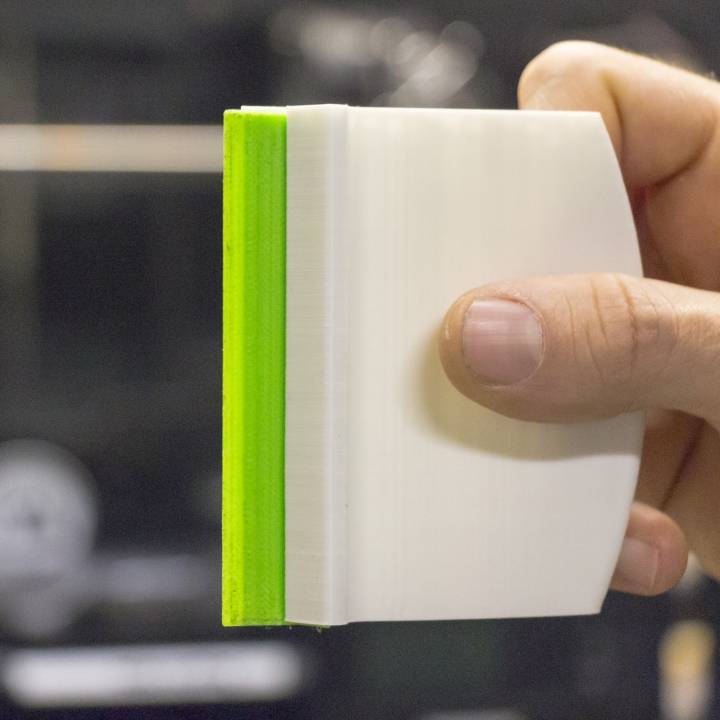 3D Printable Mini Squeegee by Devin Montes