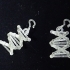 DNA Double Helix Earrings image