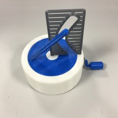 Picture of print of Straight Pole + Curved Hole Illusion