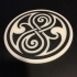 Doctor Who Seal of Rassilon Coaster / Plaque image