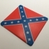 Confederate Flag Coaster image