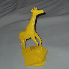 Picture of print of Low Poly Giraffe // VR Sculpt