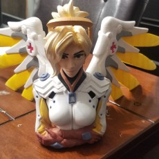 Picture of print of Overwatch - Mercy Bust This print has been uploaded by Robert Soliz
