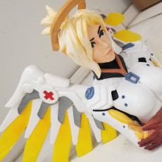 Picture of print of Overwatch - Mercy Bust This print has been uploaded by Robert Soliz