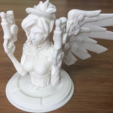 Picture of print of Overwatch - Mercy Bust This print has been uploaded by Stephen Rushbrook