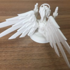 Picture of print of Overwatch - Mercy Bust This print has been uploaded by Stephen Rushbrook