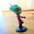 Zim from the Cartoon Serie "Invader Zim". Check out my profil for "GIR" image