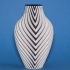 Chromatic Split Vase image