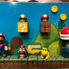 Picture of print of Super Mario World