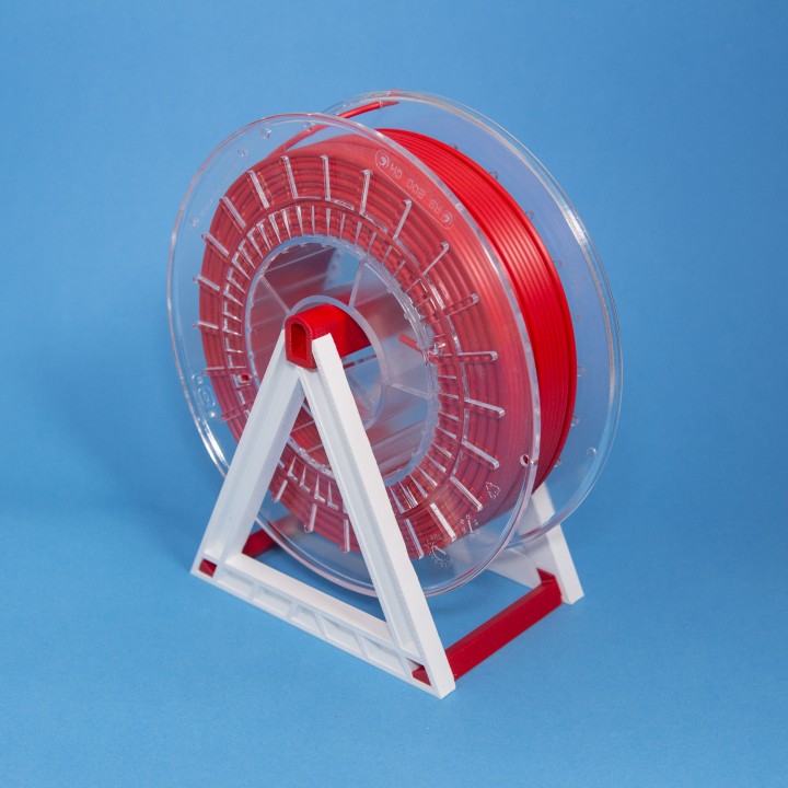 Ik wil niet Lastig landheer 3D Printable A Sturdy Simple Spool Holder by Devin Montes